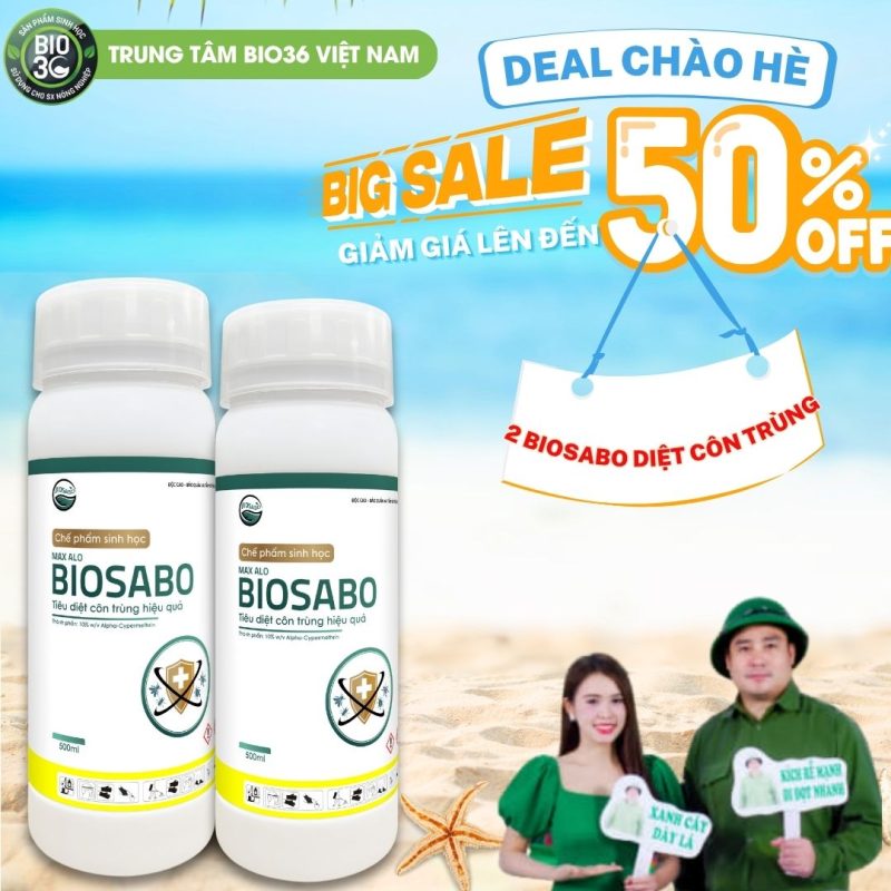 Phun thuốc trừ sâu bao lâu thì phun lại? 2 Thuốc trừ sâu sinh học