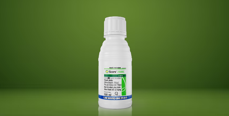 Bật mí 6 loại thuốc diệt nấm mốc cho cây trồng 3 Thuốc đặc trị nấm phổ rộng Score 250EC